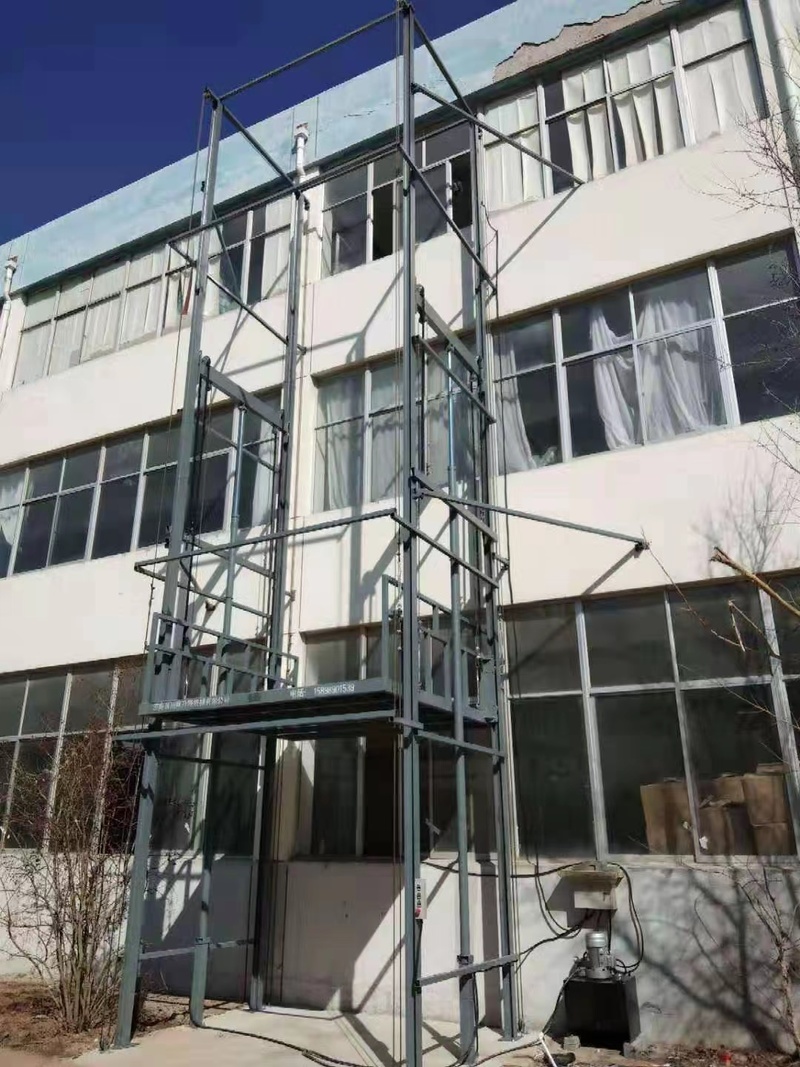 南京室外贴墙货梯